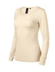 Merino Rise Damen-T-Shirt LS 160 Mandel Malfini Premium