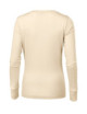 2Merino Rise Damen-T-Shirt LS 160 Mandel Malfini Premium