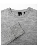 2Merino rise men`s t-shirt ls 159 dark gray melange Malfini premium