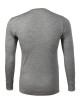 Merino Rise Herren-T-Shirt ls 159 dunkelgrau meliert Malfini Premium