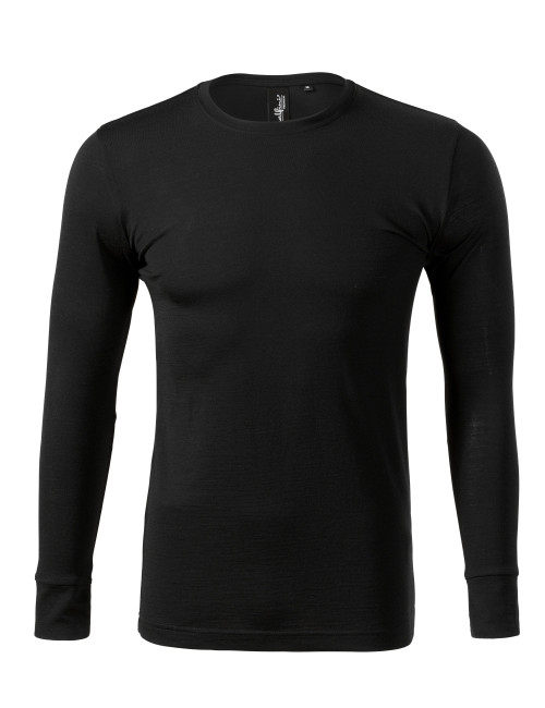 Merino Rise ls 159 Herren T-Shirt schwarz Malfini Premium