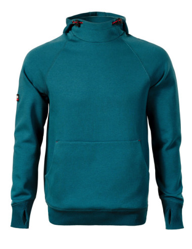 Men`s Vertex hoodie W43 petrol blue Malfini Rimeck