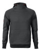 Herren Vertex Kapuzenpullover W43 Ebenholzgrau Malfini Rimeck