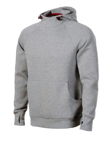 Men`s Vertex hoodie W43 dark gray melange Malfini Rimeck