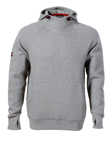 Bluza męska Vertex hoodie W43 ciemnoszary melanż Malfini Rimeck