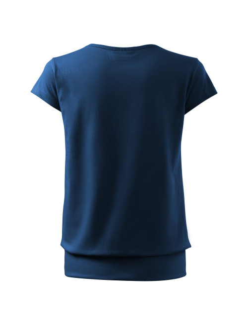 Women`s T-shirt City 120 dark blue Malfini