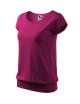 City 120 fuchsiarotes Malfini-Damen-T-Shirt
