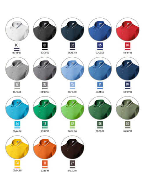 Koszulka polo męska Urban 219 kawowy Malfini