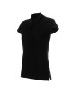 Promostars POLO Damen LADIES` COTTON BLACK Stickdruck, Siebdruck-Logo