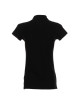 2Damen-Poloshirt aus Baumwolle in Schwarz von Promostars