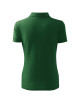 Koszulka polo damska Pique polo free F10 zieleń butelkowa Malfini