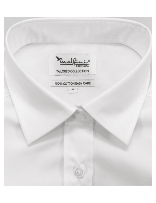 Journey 264 Storm Grey Melange Malfini Premium Herrenhemd