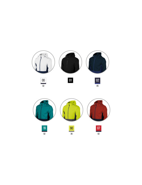 Kurtka męska Rainbow 538 neon yellow Malfini