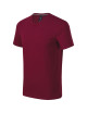 Herren Action V-Ausschnitt 700 Granat Malfini Premium T-Shirt
