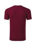 2Men`s Action v-neck 700 garnet Malfini premium T-shirt