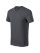 Herren-Premium-T-Shirt „Action“ mit V-Ausschnitt 700 in hellem Anthrazit von Malfini