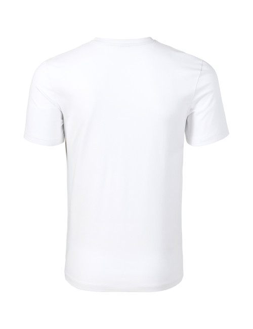 Action V-Ausschnitt 700 weißes Premium-T-Shirt von Malfini für Herren