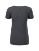 Koszulka damska Action v-neck 701 light anthracite Malfini premium