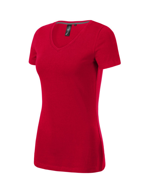 Action V-Ausschnitt 701 Formula Red Malfini Premium Damen T-Shirt