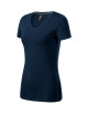 Women`s T-shirt Action v-neck 701 navy blue Malfini premium