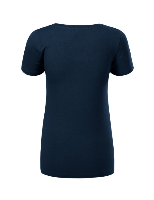 Women`s T-shirt Action v-neck 701 navy blue Malfini premium