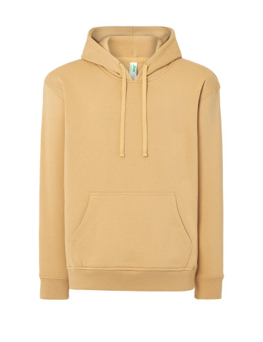 JHK Men`s Sweatshirts SWRA KNG KANGAROO LS - Lime Stone