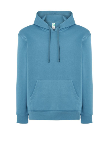 JHK Men`s Tracksuits SWRA KNG KANGAROO PB - Petrol Blue