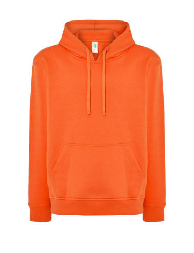 JHK Men`s Sweatshirts SWRA KNG KANGAROO ORF - Orange Fluor