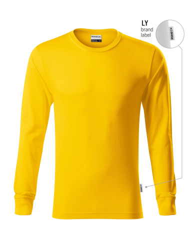 Unisex Resist ls R05 T-Shirt gelb (Markenetikett) Malfini Rimeck