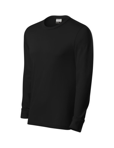 Koszulka unisex Resist ls R05 czarny (brand label) Malfini Rimeck