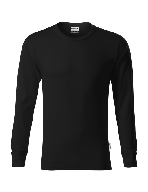 Unisex Resist ls R05 T-Shirt schwarz (Markenetikett) Malfini Rimeck