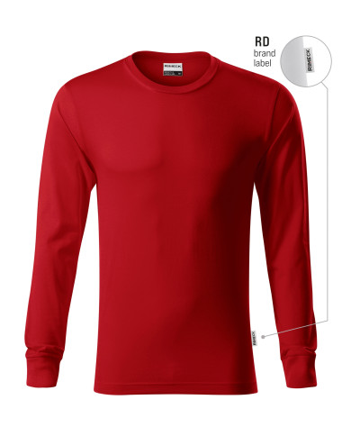 Unisex Resist ls R05 T-Shirt rot (Markenetikett) Malfini Rimeck