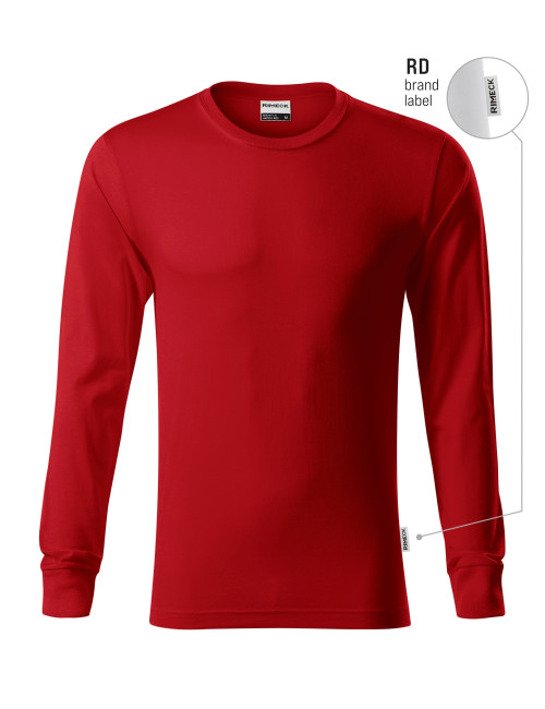 Unisex Resist ls R05 T-Shirt rot (Markenetikett) Malfini Rimeck