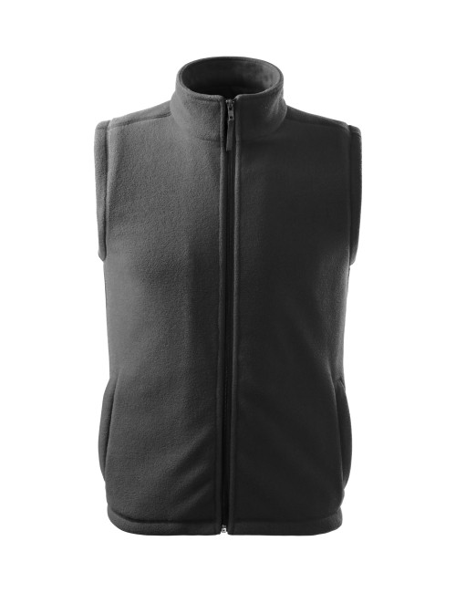 Unisex fleece vest Next 518 steel (brand label) Malfini Rimeck