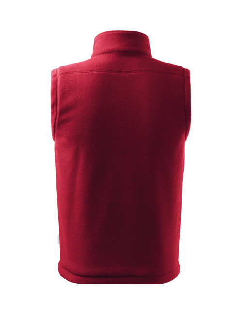 Unisex fleece vest Next 518 marlboro red (brand label) Malfini Rimeck
