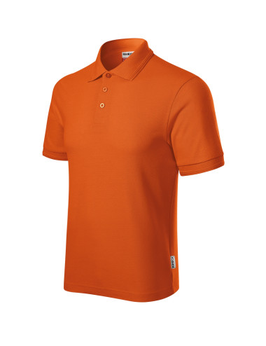 Koszulka polo męska Reserve R22 pomarańczowy (brand label) Malfini Rimeck