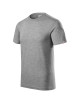 Recall R07 Unisex-T-Shirt, dunkelgrau meliert (Markenetikett) Malfini Rimeck