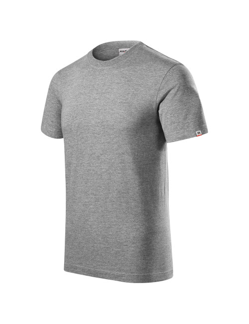 Recall R07 Unisex-T-Shirt, dunkelgrau meliert (Markenetikett) Malfini Rimeck