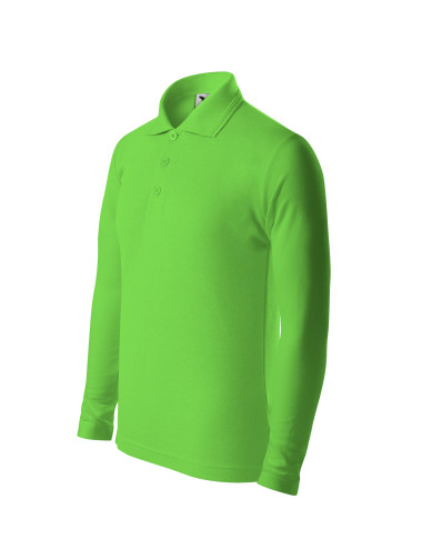 Koszulka polo dziecięca Pique polo ls 241 green apple Malfini