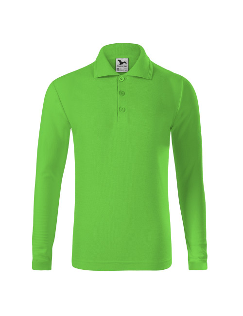 Koszulka polo dziecięca Pique polo ls 241 green apple Malfini