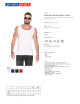 Men`s short fresh T-shirt white Promostars