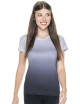 Koszulka damska ladies' shadow jasny szary/ czarny Promostars