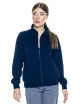Ladies` open sweatshirt, navy blue Promostars