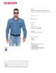 Koszula męska western slim niebieski jeans Promostars