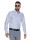 Men`s tailor shirt white/blue Promostars