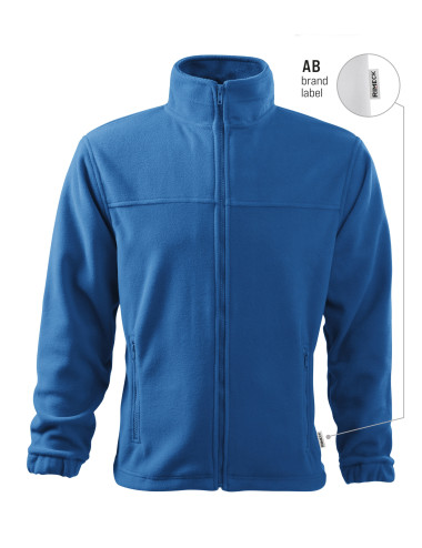 Men`s Fleece Jacket 501 azure 14 (brand label) Malfini Rimeck