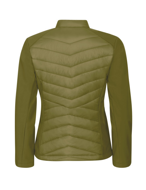 Women`s hybrid jacket Cross 556 avocado green Malfini premium