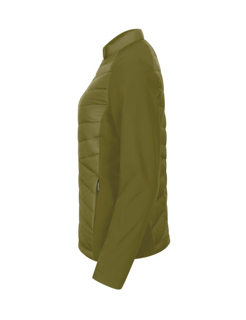 Women`s hybrid jacket Cross 556 avocado green Malfini premium
