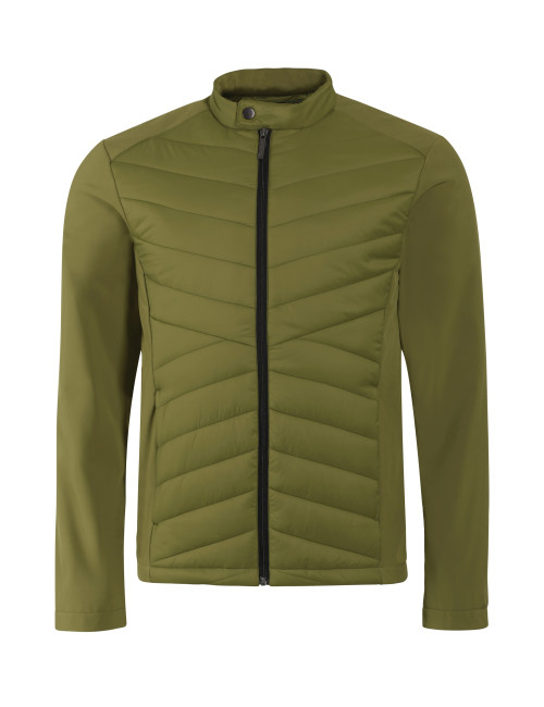 Kurtka hybrydowa męska Cross 555 zieleń avocado Malfini premium