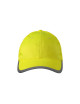 Czapka unisex Hv reflex 3V5 fluorescencyjny żółty Malfini Rimeck